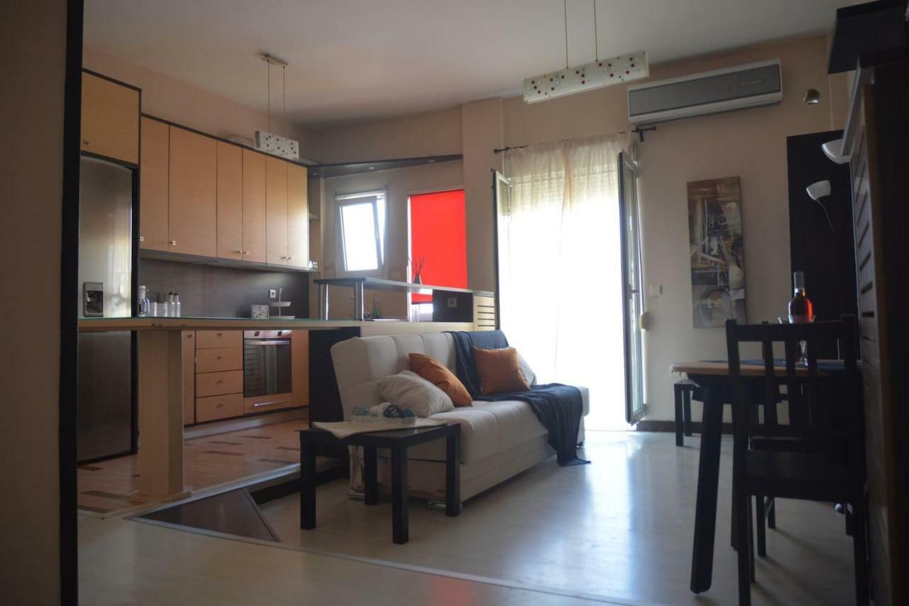 Modern Apartment, 5΄ Walk From Central Metro Station Ateny Zewnętrze zdjęcie